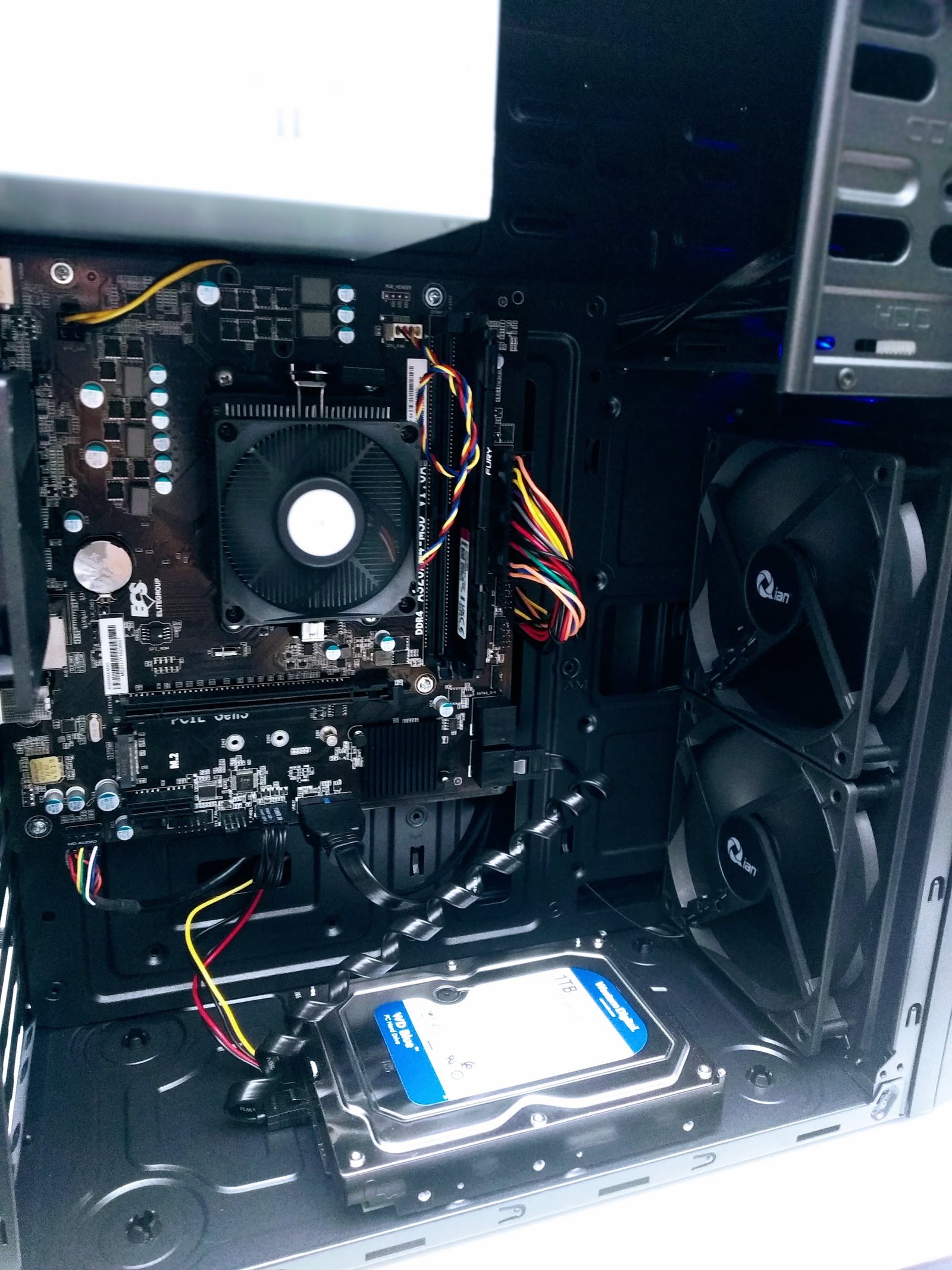 Reparación de equipo en proceso